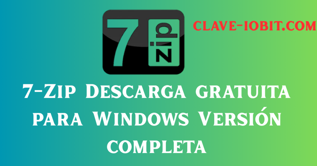 7-Zip 25.01 Descarga gratuita para Windows Versión completa 2025